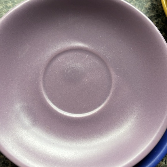 Colorful espresso cup n saucers - Picture 10 of 12